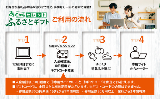 あとからセレクト【ふるさとギフト】5,000円分 あとからセレクト