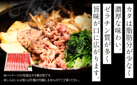 奈義和牛 カタ バイヤーおすすめ！ しゃぶしゃぶ用 500g 株式会社 天満屋《30日以内に出荷予定(土日祝除く)》岡山県 矢掛町 和牛 牛肉 肉 カタ しゃぶしゃぶ 送料無料