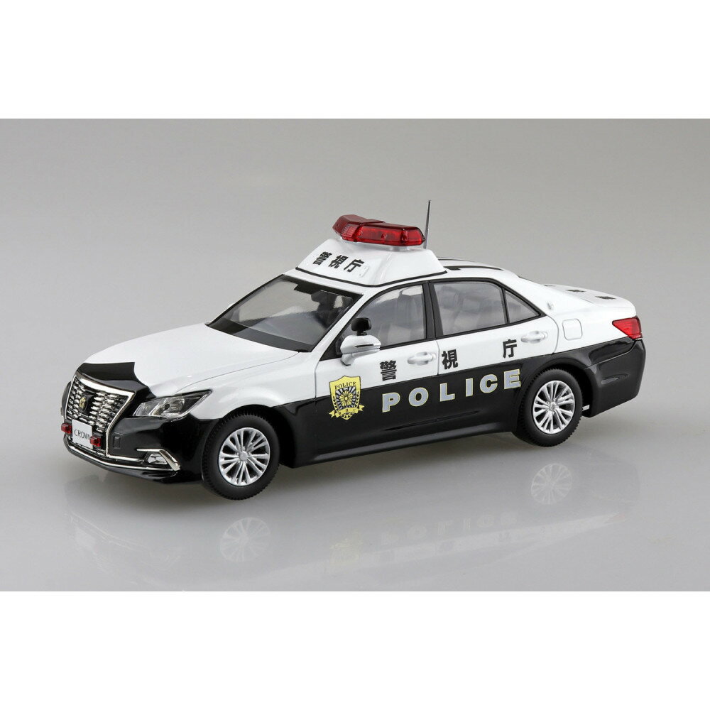 【ふるさと納税】トヨタ クラウン パトロールカー | 静岡市 トヨタ クラウン パトロールカー プラモデル 車 パトカー 楽プラ スナップキット 人気 おすすめ 送料無料