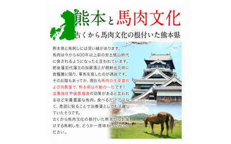 純国産馬肉8種セット 計2200g 馬刺し 《30日以内に出荷予定(土日祝除く)》
