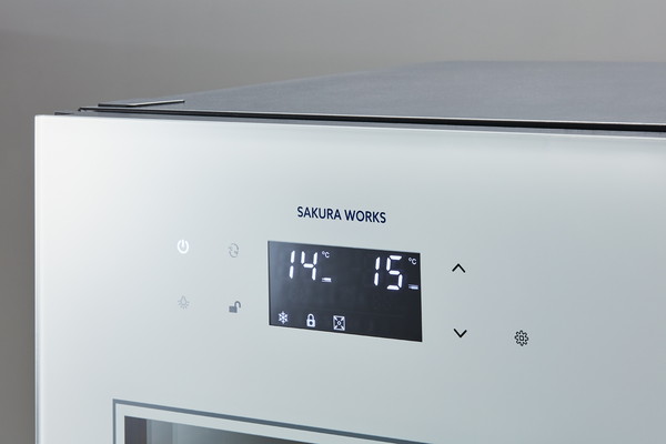 ワインセラー ZERO Advance　SA38-W（ホワイト）