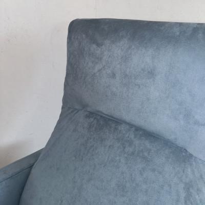 ふるさと納税 富田林市 Bulb Chair(バルブチェア)PFスウェード グレイッシュブルー【SWOF】 |  | 02