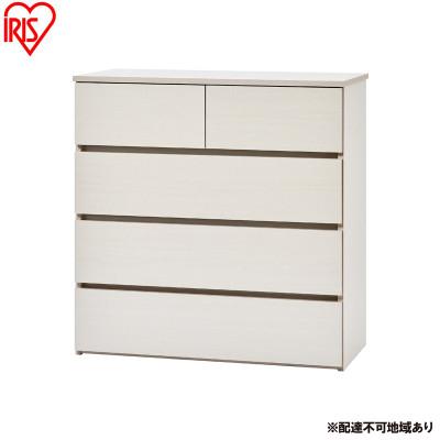 ふるさと納税 大河原町 組立簡単ウッドチェスト KKWCー790 ホワイト 4段 アイリスオーヤマ[53753294]
