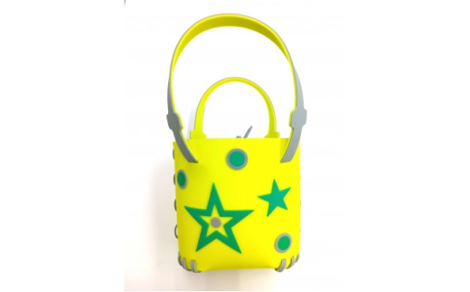 (株)フジカ工業　オリジナルスポンジバッグキット　イエロー【1706251】