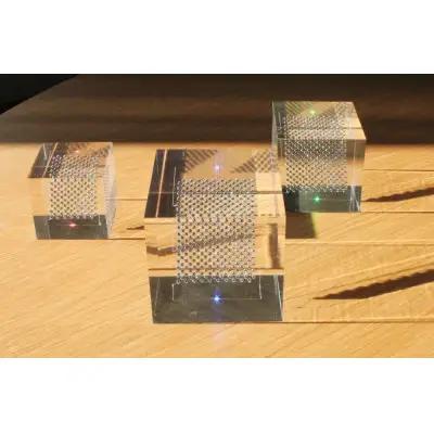 【世界初の全方位受光ソーラー】スフェラーキューブ ＜S M Lセット＞［ 京都 世界初 太陽電池 スフェラ―パワー オーナメント 不思議 ソーラー かっこいい ふるさと おしゃれ かっこいい 京都 通