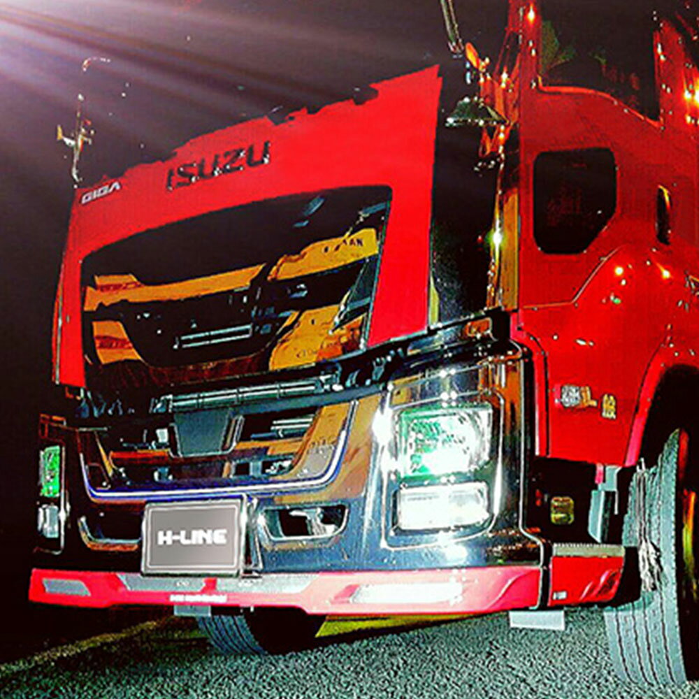 【ふるさと納税】 いすゞ ファイブスターGIGA フロントスポイラー 1P 1枚 スポイラー エアロパーツ 大型トラック用 トラック用品 FRP素材 カスタム パーツ 部品 ISUZU GIGA 大阪府 熊取町 送料無料