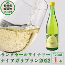 【ふるさと納税】 サンクゼール 人気No.1 ワイン ナイアガラブラン （2022） 720ml × 1本 沖縄県への配送不可 長野県 飯綱町 信州 〔 父の日 母の日 敬老の日 誕生日 ギフト プレゼント お酒 酒 ワイン アルコール 白ワイン 10500円 〕