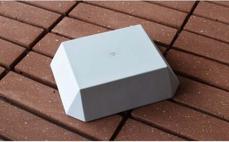 A20-457 1616/ TY Square Bowl 184 Grey 2個セット 有田焼 器 皿 ボウル グレー