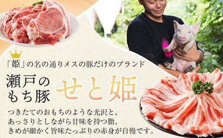 ＼寄附額改定／【1月発送】瀬戸内育ち “極上”の豚肉「瀬戸のもち豚せと姫」スペシャルセット約2,560g (ロース×2種・肩ロース×2種・バラ・ヒレ・小間切れ・豚トロ)【豚肉 食べ比べ セット 詰合せ