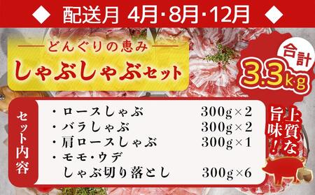 「どんぐりの恵み豚」エンジョイ定期便(5ヶ月)_TAC5-1101_(都城市) 万能スライスセット キャンプ飯セット こま切れセット しゃぶしゃぶセットなど 毎月お届け 小分け 豚肉セット 冷凍 いろ