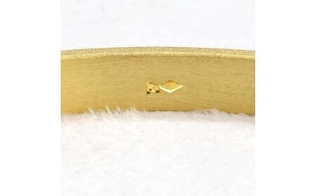 純金 24金 バングル 造幣局検定刻印付 ブレスレット 24K k24 鍛造技法 シンプル 地金 6mm幅 腕周り16cm用プレゼント ユニセックス 男女兼用