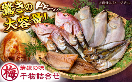 若狭の味 干物詰合せ（梅）  小浜市 / まるほ商店  [BFCS007] 【配送不可地域：離島】 