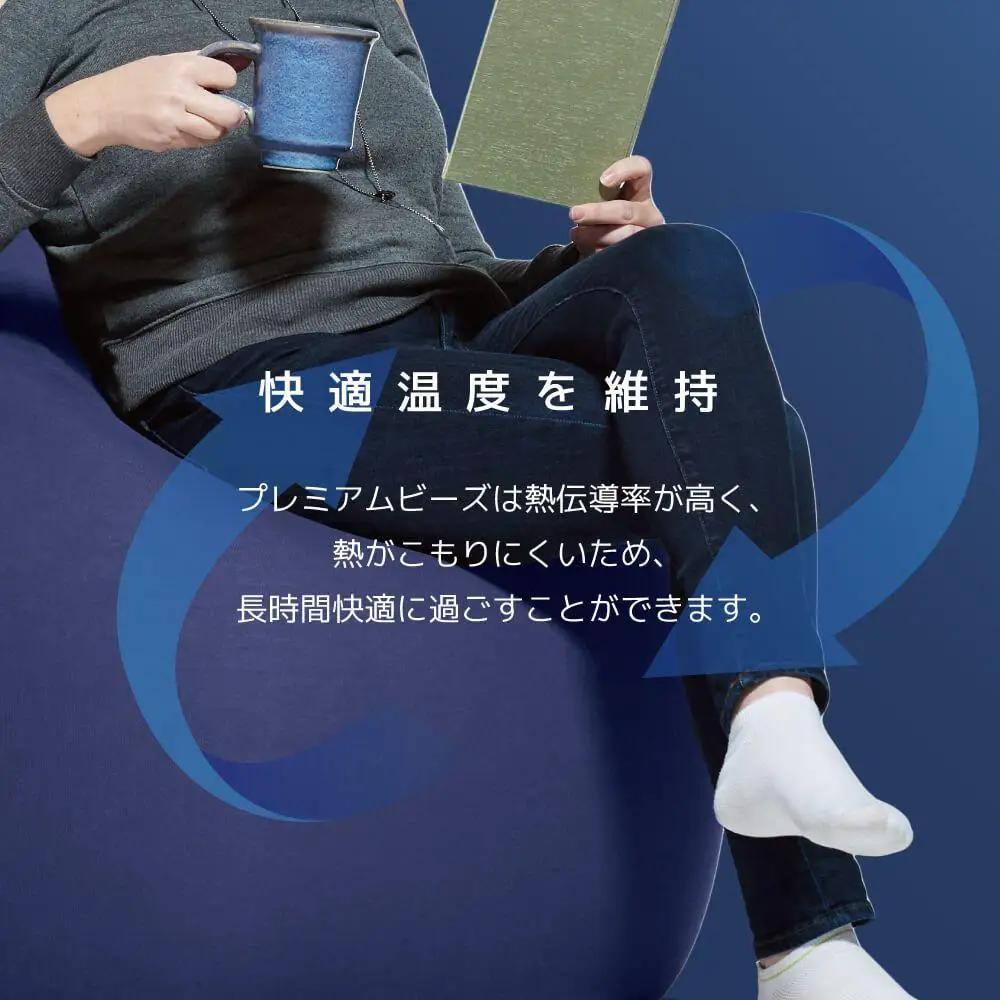 Premium 補充ビーズ（750g / 44L）│送料無料 全国配送離島含 ビーズクッション カバー 洗える Yogibo ヨギボー プレミアム