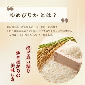 2025年産 先行受付【農業生産法人ノウリエ】北海道産 ゆめぴりか 精米 10kg【11月から12月上旬発送】米 お米 北海道米 特Aランク 国産 白米 コメ 北海道 比布町 ぴっぷ