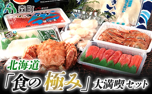 
北海道「食の極み」大満喫セット＜ワイエスフーズ＞ いくら醤油漬け 森町 いくら いくら醤油漬け 毛ガニ ぼたん海老 たらこ 冷凍ほたて貝柱 いかの一夜干し いかそうめん 海鮮セット ふるさと納税 北海道 mr1-0185
