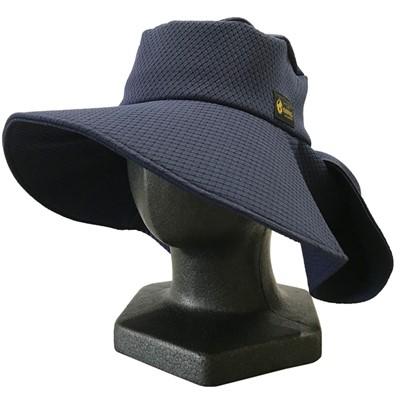 ふるさと納税 羽生市 超撥水、通気するMINO軽量レディ—スHAT　ネイビー