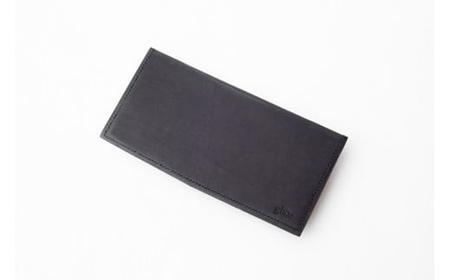 札入れ 薄型 本藍染 イタリアンレザー 本革 手縫い 財布