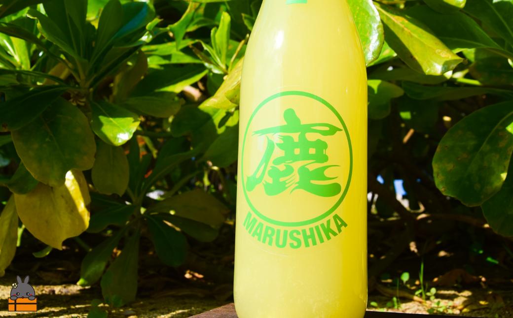 シークニンの香り豊かな♪ 徳之島産シークニンリキュール 720ml×２本 (アルコール10度) ( 黒糖焼酎 酒 シークニン 野生みかん 水割り 炭酸割り 松永酒造場 徳之島 奄美 鹿児島 ダイキチ食