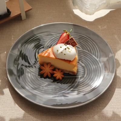 ふるさと納税 瑞浪市 美濃焼 結 25.5大皿 墨 ブラック 25.5×2.2cm 小田陶器 |  | 01