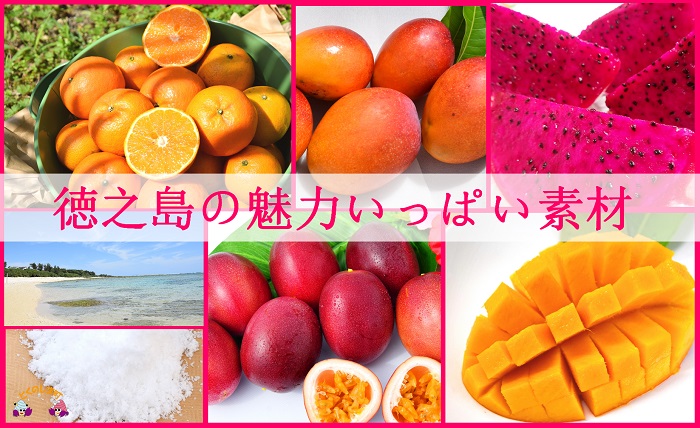 ～完熟マンゴー＆パッション＆ドラゴンetc～徳之島プレミアムジェラート＆ソルベ