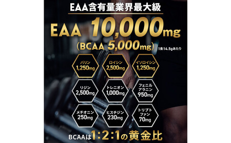 ハルクファクター EAA アセロラ風味 人工甘味料不使用 520g BCAA 国産 サプリメント