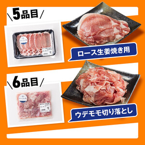 【令和7年7月発送】【いろんな料理にアレンジできちゃう満喫コース】（精肉）さんきょうみらい豚満喫セット【肉 豚 豚肉 国産豚肉 九州産豚肉 宮崎県産豚肉バラ 肩ロース ウデ モモ 焼肉 生姜焼き ポー