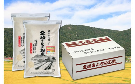 【令和6年産】「金崎さんちのお米」10㎏ (6-2A)