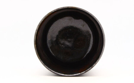 【瀬戸焼】鉄釉面取湯呑 【山長陶苑】 / 湯呑 湯呑み 食器 和食器 / 瀬戸市[BBBH040]