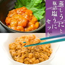 【ふるさと納税】うに むしうに(300g)・瓶詰塩うに(80g)セット＜東沢水産＞知内町 ふるさと納税 北海道ふるさと納税 ウニ 北海道産ウニ うに 雲丹 塩ウニ むしうに 瓶うに 知内町 ふるさと納税 夏ギフト