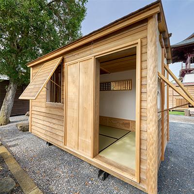 ふるさと納税 佐野市 佐野産　旅する茶室　引き換えチケット |  | 01