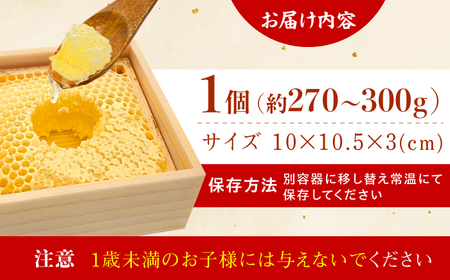 【50個限定/訳あり】国産巣みつ 約270-300g未満 / はちみつ 蜂蜜 スイーツ デザート [AFAI039]
