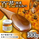 【ふるさと納税】日本蜜蜂 百花 はちみつ 300g /永尾忠則 [UAS009] ハチミツ 蜂蜜 日本ミツバチ 国産