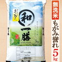 【ふるさと納税】【令和6年産】【希少品種】【無洗米】山形県産もがみ誉れ5kg