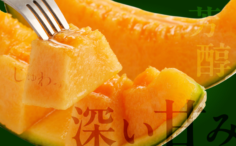 先行予約≪期間限定≫hiro君ハウスのアールスメロン(赤肉)計3kg以上(化粧箱入り) フルーツ 果物 国産_T022-0011