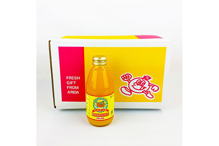 売り切れ『美浜町』有田産温州みかん、きよみ、桃のフルーツジュース各200ml×6本とゼリー12個セット※2022年4月より順次発送予定