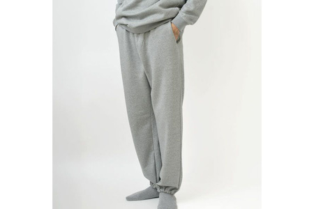 nayuta オーガニックコットン 裏起毛あったか スウェットパンツ グレー【M】ユニセックス 秋田県 大仙市