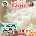 【ふるさと納税】【10か月定期便】津軽産米「つがるロマン」10kg（精米・5kg×2袋）×10回／合計100kg お米 おこめ 白米 国産 中泊 送料無料 ケイホットライス 【02387-0263】