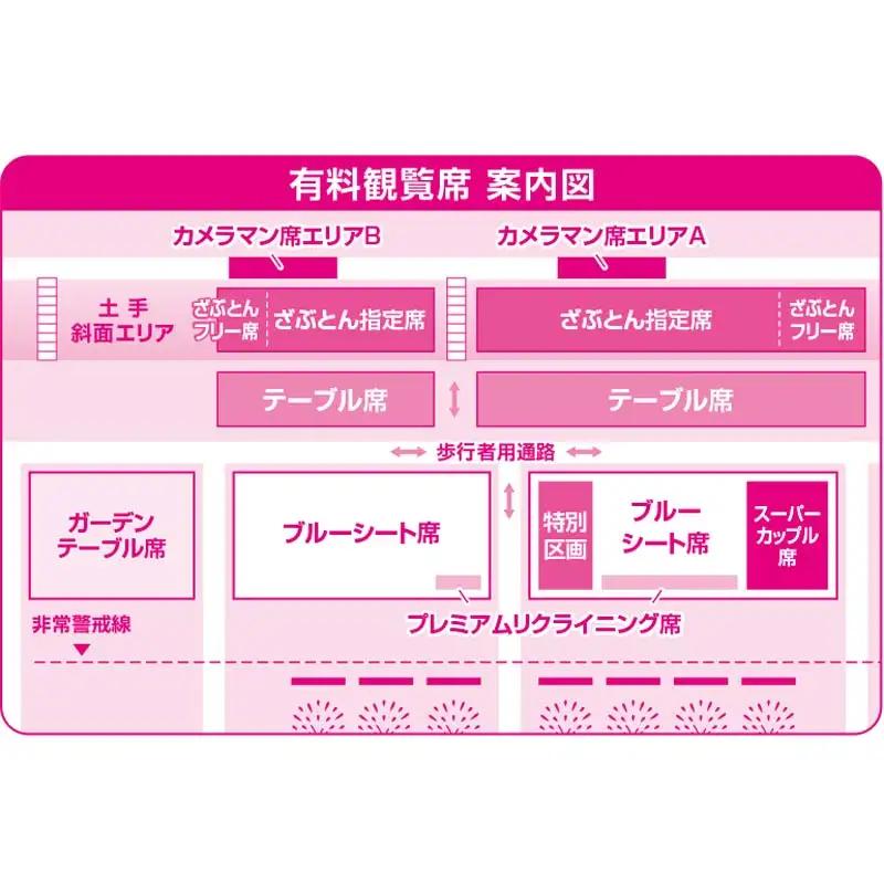 【2026年8月1日(土)】第110回足利花火大会 有料観覧券 テーブル席＜1席＞ 6名定員 花火大会 花火 イベント 行事 夏 券 チケット ペア 家族 栃木県 足利市 F7Z-1403