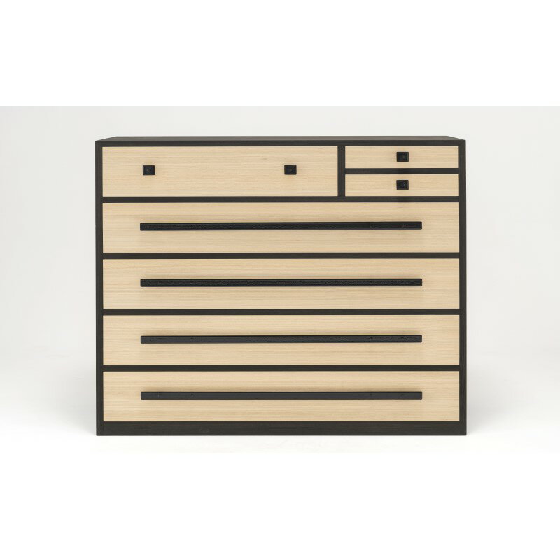 【ふるさと納税】家具 桐チェスト ブラック(421) 収納 チェスト 黒 桐 たんす 和風 モダン 新潟 田上町