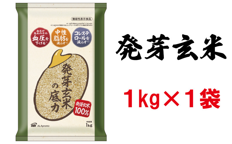 
発芽 玄米 1kg 国産 機能性表示食品 ドライ米 生活習慣病 ケア 高血圧 中性脂肪 コレステロール 健康 肥満予防 発芽玄米の底力 ドライ米タイプ 彩のかがやき 埼玉県 ブランド米 1kg×1袋 埼玉県 羽生市
