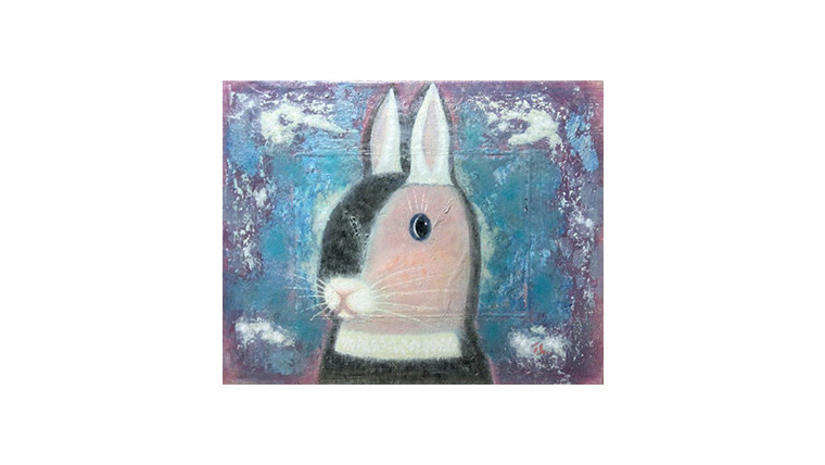 
【 限定 1点 】「 楚楚 」 絵画 絵 アート アトリエ 飛動庵
