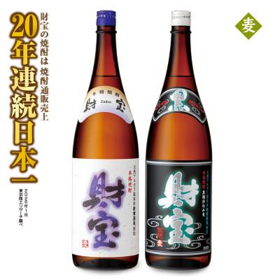 ふるさと納税 垂水市 【麦焼酎】一升瓶2種2本セット(垂水市)