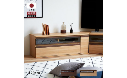 
                  ブレイク １２０AVボード ロータイプ 全２色 【モーブル】【大川家具】
                