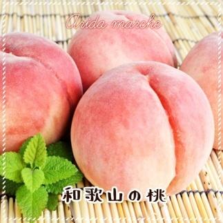 フルーツ王国 和歌山 の 桃 約2kg（fr-06）_ 先行予約 2025年6月中旬から7月下旬発送【MS107】