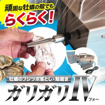 ふるさと納税 鞍手町 ガリガリIV(フォー)　業務用牡蠣のフジツボ落とし殻磨き　魚介・水産加工用　アクセサリー加工にも