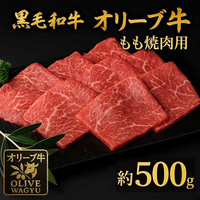【ふるさと納税】牛肉 黒毛和牛 オリーブ牛 もも焼肉用 500g [ 讃岐牛 すき焼き しゃぶしゃぶ 焼肉 ランキング ブランド牛 小間 牛肉 お肉 国産 一押し 送料無料 牛肉　切り落とし 三豊市 10000 10,000円 代 返礼品 人気 セット サヌキ畜産フーズ株式会社 ]