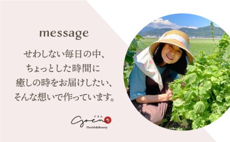 【全6回定期便】ハーブティー＜トゥルシーブレンド＞2袋【Goenヘルス＆ビューティー】[HBQ018]お茶 ホーリーバジル ほうじ茶