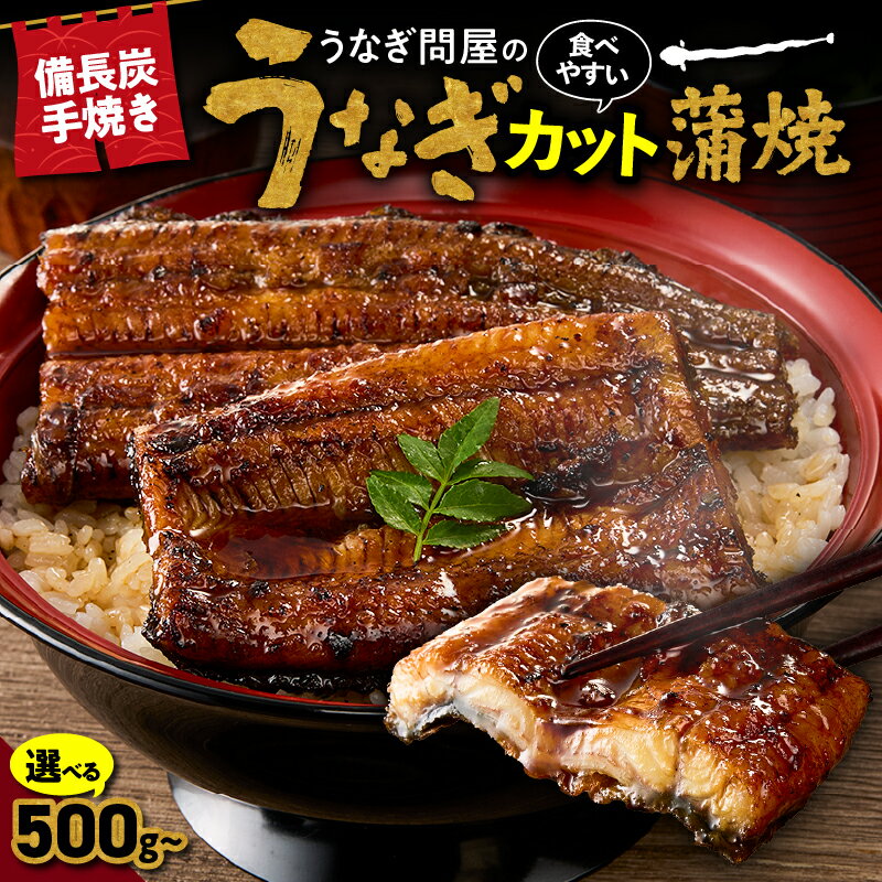 【ふるさと納税】うなぎ問屋の備長炭手焼 カット蒲焼 計500g 計1kg 山椒付き うなぎ ウナギ 惣菜 総菜 魚類 魚貝類 魚介類 鰻重 ひつまぶし 鰻丼 土用の丑 魚 冷凍 大隅うなぎ販売 鹿児島 鹿屋市 おすすめ ランキング プレゼント ギフト