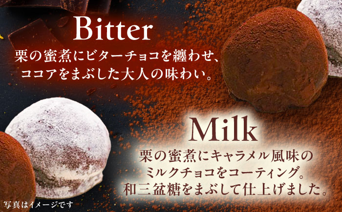 栗チョコ 6個入り /　栗 チョコ トリュフ / 恵那市 / 株式会社 恵那寿や [AUAS017]