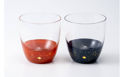 漆グラス秀衡 タンブラー ペア 丸三漆器 伝統工芸 工芸品 ふるさと納税 漆 一関市 岩手県